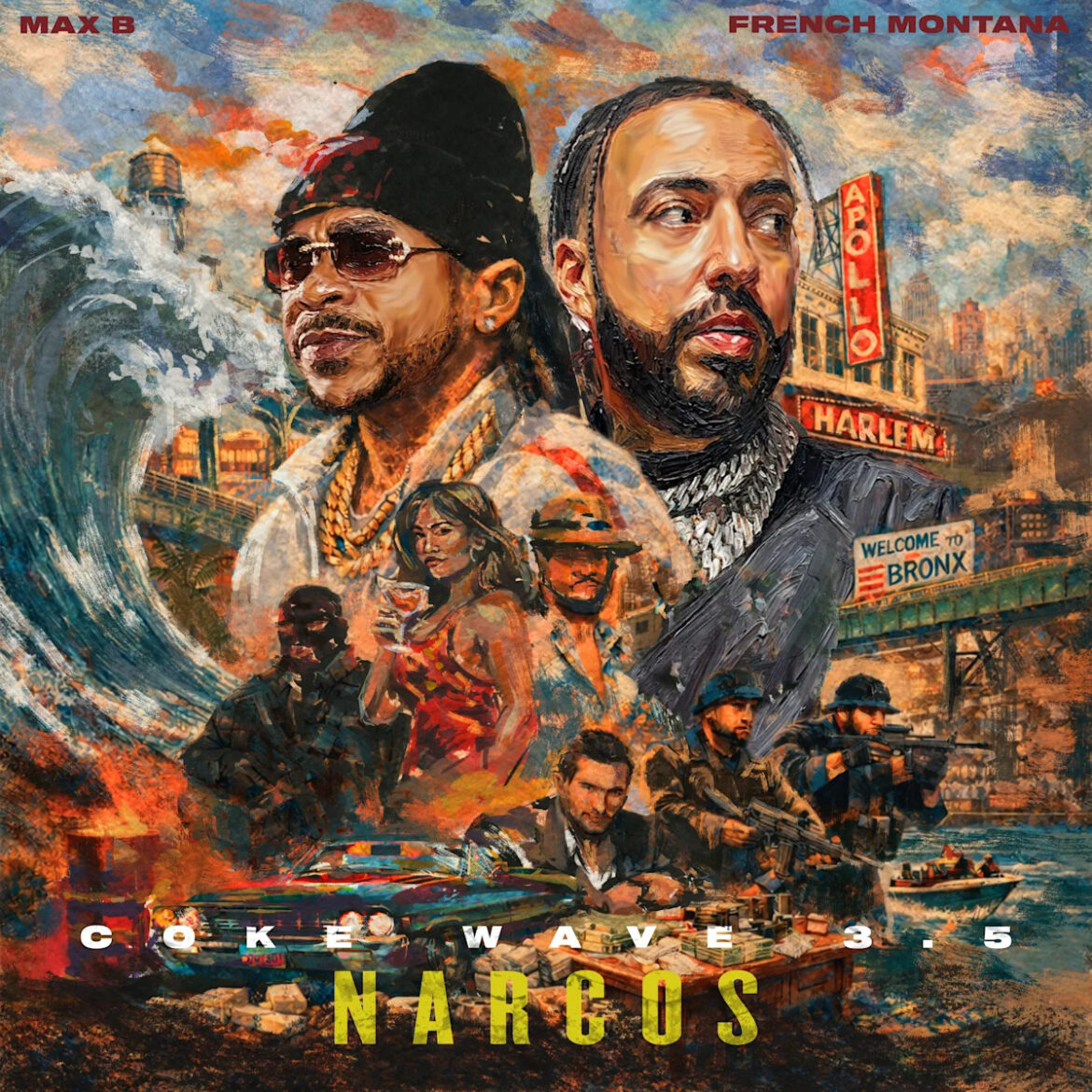 French Montana & Max B – Coke Wave 3.5: Narcos